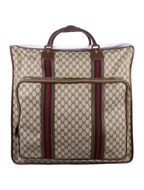 vintage gucci suit bag|vintage Gucci bags 1950.